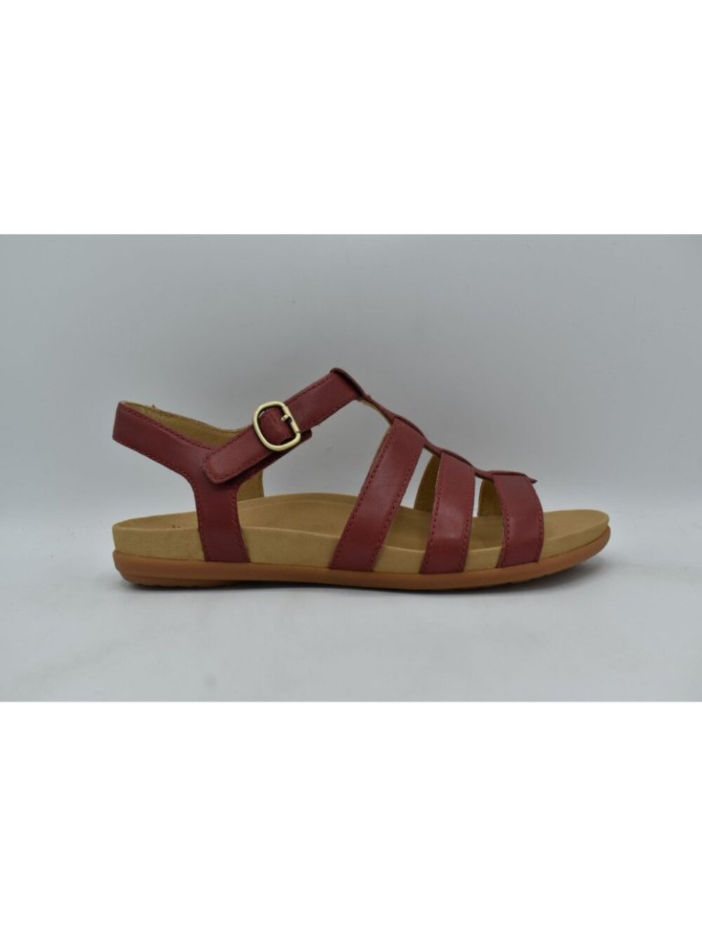 Dansko EU 39 US 8.5-9 Janice Calf Cayenne Leather Open Toe Strappy Sandals Shoes - Picture 5 of 13